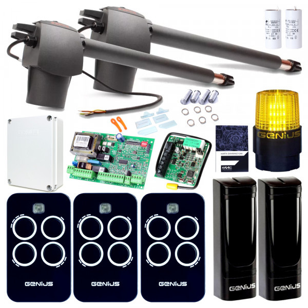 GENIUS G-BAT 400 - Zestaw do bramy skrzydłowej do 8 m