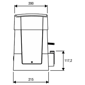 BENINCA  BULL15M - Napęd do bram przesuwnych do 1500 kg