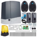 CAME BXV 4 SAFE - Zestaw do bramy przesuwnej do 400 kg +Listwa +Lampa