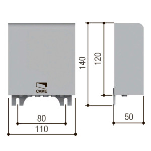 CAME RIOCT8WS - Moduł sterowania radiowego zewnętrzny