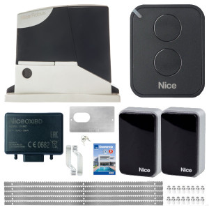 NICE ROBUS 400 - zestaw do bramy przesuwnej do 400 kg +Listwa