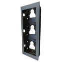 COMELIT UT9163 - Ramka podtynkowa do panelu ULTRA na 3 moduły