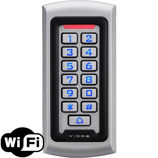 VIDOS ZS42-X - Zamek szyfrowy, WiFi, metalowa obudowa, RFID