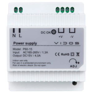 VIDOS P60/15 - Zasilacz impulsowy