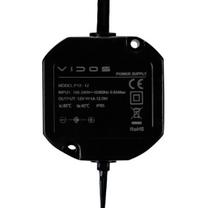 VIDOS P12/12 - Zasilacz impulsowy, dopuszkowy