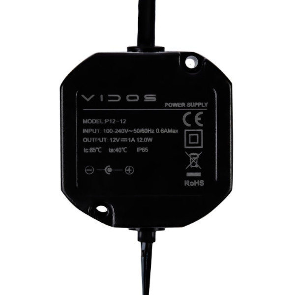 VIDOS P12/12 - Zasilacz impulsowy na listwę DIN