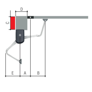 CAME FTX 25 SAFE - Zestaw do bramy skrzydłowej do 4 m