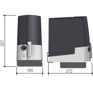 CAME FTX 25 SAFE - Zestaw do bramy skrzydłowej do 4 m