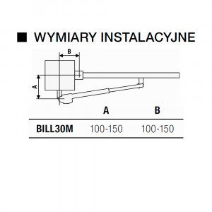BENINCA KBILL30M.PM - Zestaw do bramy dwuskrzydłowej do 6 m