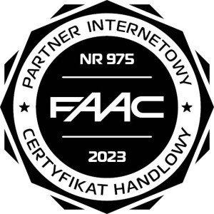 FAAC 740 - Zestaw do bramy przesuwnej o wadze skrzydła do 500 kg