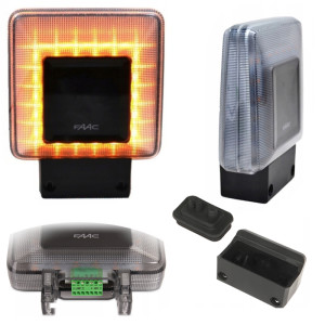 FAAC 741 DELTA 3 PREMIUM  - Zestaw do bramy przesuwnej do 900kg z XLED