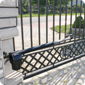 FAAC 414 SHORT - Zestaw do bramy dwuskrzydłowej do 6 m | 3 piloty