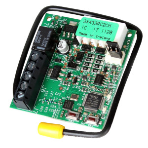 GENIUS G-BAT 300 - zestaw do bram dwuskrzydłowych do 6 m | 2 piloty