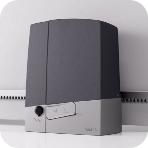 CAME BXV4 SAFE napęd do 400 kg zamontowany przy bramie przesuwnej