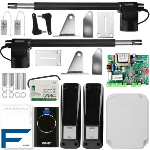 FAAC 414 LONG - Zestaw na SLH do bram skrzydłowych do 10 m