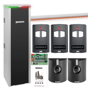 BENINCA DIVA K.DIVA.5.RGB.A2 - Szlaban drogowy 24 V RGB LED do przejazdu 5 m