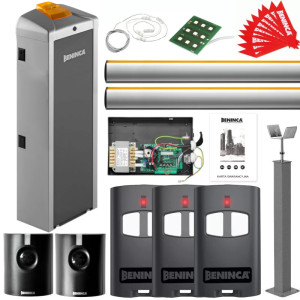 BENINCA K.EVA.7 - Szlaban parkingowy 24 V do przejazdu 7 m