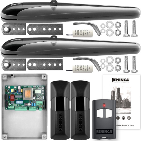 BENINCA BOB21 - Zestaw do bramy dwuskrzydłowej do 4,2 m