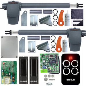GENIUS G-BAT 400 - Zestaw do bram dwuskrzydłowych do 8 m
