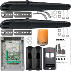 BENINCA KBOB3024DK.P BOB 3024 DK - Zestaw automatyki 24 V do bramy 6m z LED