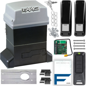 FAAC PRATICO 746 - Zestaw do bramy przesuwnej 600kg - Praca Intensywna